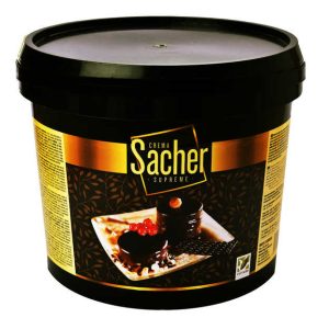 Sacher Cake Decorating Chocolate - Dark Chocolate Hazelnut- 13 lbs.